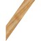 Ekena Millwork 6"W x 20"D x 28"H Traditional Rough Sawn Knee Brace, Western Red Cedar BRC06X20X28TRA00RWR - alternate 3